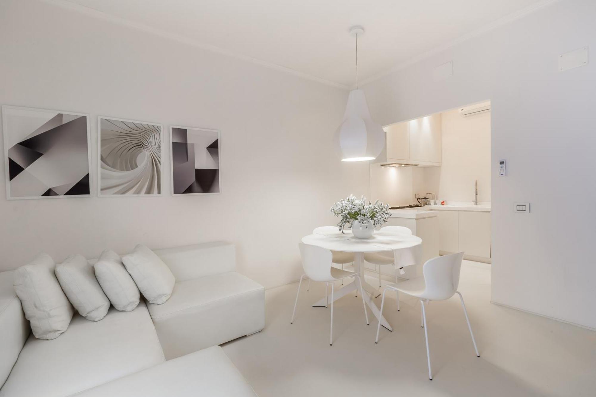 Luxury White Apartment Rome Exterior photo